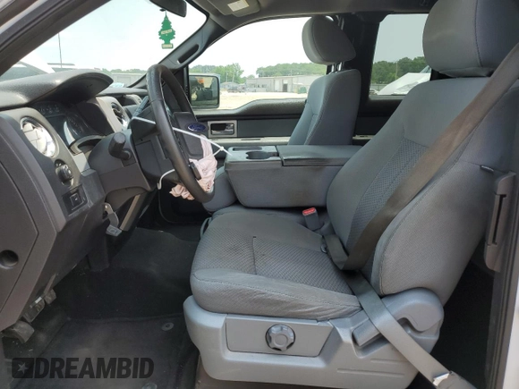 2011 Ford F-150 XL with VIN 1FTEX1CM7BFB14518, listed as a Copart auction lot 59216615 with 163,625 mi miles and Salvage title. Bid and sale history available at DreamBid. Image 7.