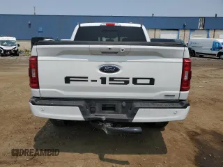 2023 Ford F-150 XL with VIN 1FTEW1EP7PFB66555, listed as a Copart auction lot 59384665 with 28,495 mi miles and Salvage title. Bid and sale history available at DreamBid. Image 6.