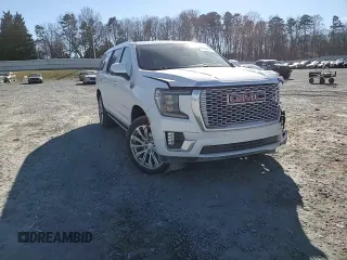 2023 GMC Yukon XL Denali with VIN 1GKS2JKL4PR349768, listed as a Copart auction lot 46332795 with 11,577 mi miles and Salvage Title. Bid and sale history available at DreamBid. Image 11.