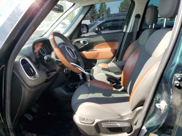 2014 FIAT 500L Trekking with VIN ZFBCFADH7EZ008751, listed as a Copart auction lot 73243514 with 83,503 mi miles and Salvage Title. Bid and sale history available at carsss.com. Image 7.