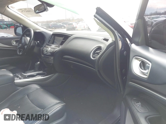 2017 Infiniti QX60 with VIN 5N1DL0MM2HC554832, listed as a IAAI auction lot 41664376 with 109,556 mi miles and . Bid and sale history available at DreamBid. Image 5.