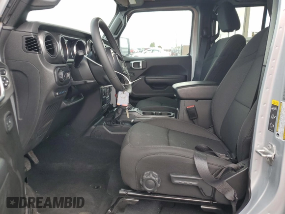 2023 Jeep Wrangler z VIN 1C4JJXN64PW630179, wystawiony jako Copart lot #53879415 z przebiegiem 27 905 mil mil oraz Czysty tytuł • Clean title. Historia ofert i sprzedaży dostępna na DreamBid. Obrazek 7.