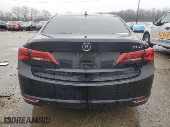 2016 Acura TLX V6 with VIN 19UUB2F36GA005752, listed as a Copart auction lot 44917645 with 153,952 mi miles and Salvage Title. Bid and sale history available at carsss.com. Image 6.