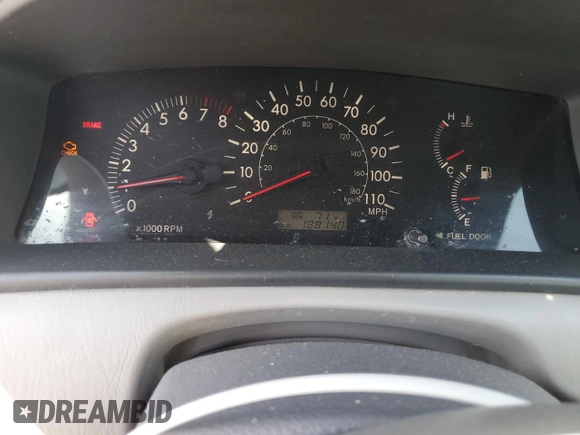 2005 Toyota Corolla CE with VIN 1NXBR32E45Z354818, listed as a Copart auction lot 56715975 with 188,140 mi miles and Clean Title. Bid and sale history available at DreamBid. Image 9.