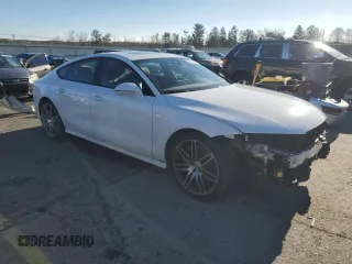 2014 Audi S7 Prestige with VIN WAUW2AFC0EN031008, listed as a Copart auction lot 84093234 with 60,066 mi miles and Salvage Title. Bid and sale history available at carsss.com. Image 4.