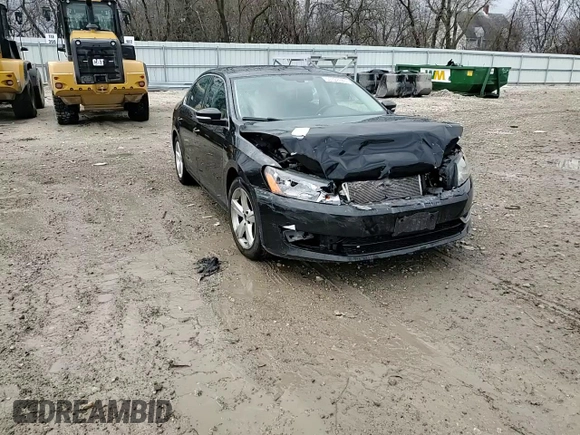 2013 Volkswagen Passat SE w/Sunroof & Nav with VIN 1VWBP7A38DC048224, listed as a Copart auction lot 53722345 with 123,639 mi miles and Non Repairable. Bid and sale history available at carsss.com. Image 13.