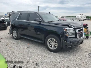2019 Chevrolet Tahoe LT with VIN 1GNSKBKC7KR391434, listed as a Copart auction lot 55743695 with 118,160 mi miles and Salvage title. Bid and sale history available at DreamBid. Image 4.