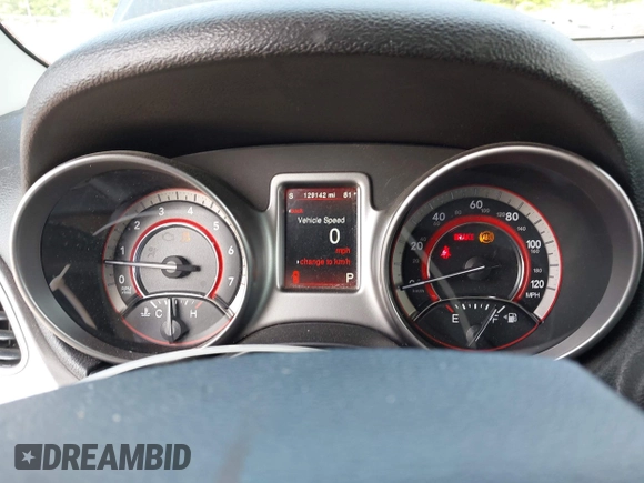 2017 Dodge Journey Crossroad Plus with VIN 3C4PDDGG5HT702830, listed as a IAAI auction lot 42517948 with 129,142 mi miles and . Bid and sale history available at DreamBid. Image 7.