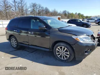 2014 Nissan Pathfinder Platinum with VIN 5N1AR2MM6EC717507, listed as a Copart auction lot 52734495 with 115,330 mi miles and Clean title. Bid and sale history available at DreamBid. Image 4.