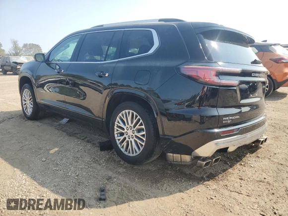 2024 GMC Acadia FWD Denali z VIN 1GKENLKS7RJ166213, wystawiony jako Copart lot #71056014 z przebiegiem 8093 mil mil oraz Szkoda całkowita • Salvage title. Historia ofert i sprzedaży dostępna na DreamBid. Obrazek 2.