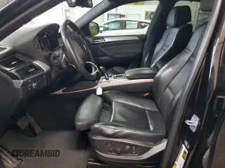 2014 BMW X6 xDrive35i with VIN 5UXFG2C56E0H10070, listed as a Copart auction lot 55911774 with 122,278 mi miles and Salvage Title. Bid and sale history available at carsss.com. Image 7.