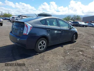2012 Toyota Prius One with VIN JTDKN3DU3C1541390, listed as a IAAI auction lot 41492260 with 134,530 mi miles. Bid and sale history available at carsss.com. Image 4.