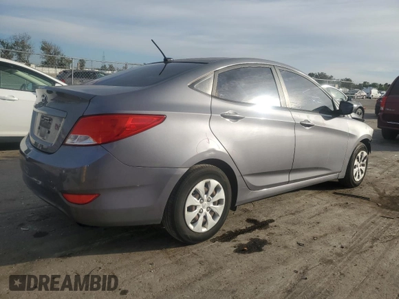 2015 Hyundai Accent GLS with VIN KMHCT4AE2FU842440, listed as a Copart auction lot 75312143 with 76,768 mi miles and . Bid and sale history available at DreamBid. Image 3.