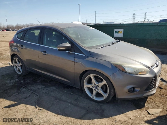 2012 Ford Focus Titanium with VIN 1FAHP3N28CL188866, listed as a Copart auction lot 48965645 with NaN miles and Clean Title. Bid and sale history available at carsss.com. Image 4.