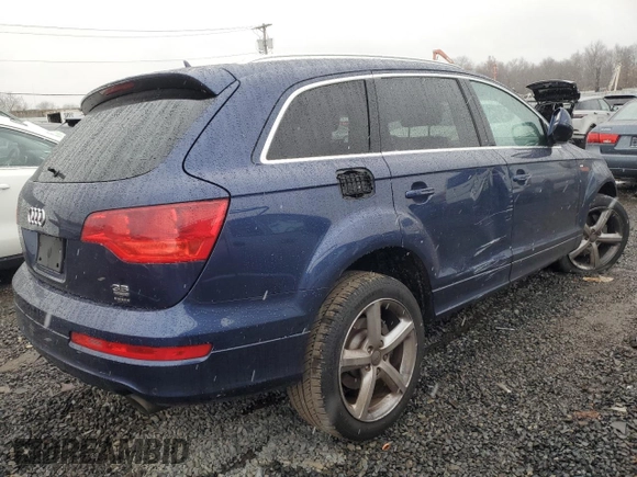 2009 Audi Q7 Premium Plus with VIN WA1EY74L49D001289, listed as a Copart auction lot 84530744 with 123,937 mi miles and Salvage title. Bid and sale history available at DreamBid. Image 3.