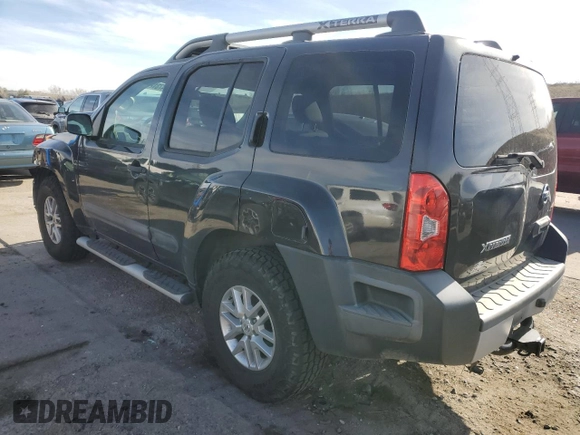 2015 Nissan Xterra S with VIN 5N1AN0NU3FN662132, listed as a Copart auction lot 47312865 with 142,869 mi miles and Salvage Title. Bid and sale history available at DreamBid. Image 2.