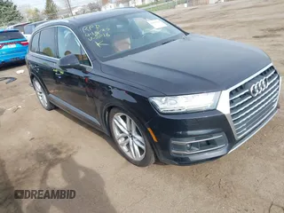 2018 Audi Q7 Prestige z VIN WA1VAAF75JD045016, wystawiony jako IAAI lot #42093228 z przebiegiem 89 377 mil mil oraz . Historia ofert i sprzedaży dostępna na DreamBid. Obrazek 1.