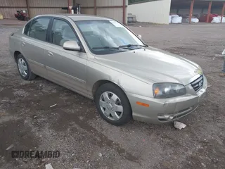 2005 Hyundai Elantra GLS with VIN KMHDN46D75U962828, listed as a IAAI auction lot 42631847 with 83,426 mi miles and . Bid and sale history available at DreamBid. Image 1.