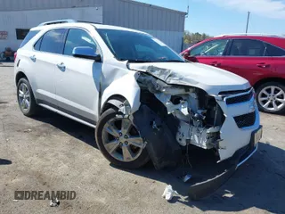 2013 Chevrolet Equinox LTZ with VIN 2GNFLGE39D6202997, listed as a IAAI auction lot 41871808 with 130,965 mi miles. Bid and sale history available at carsss.com. Image 1.