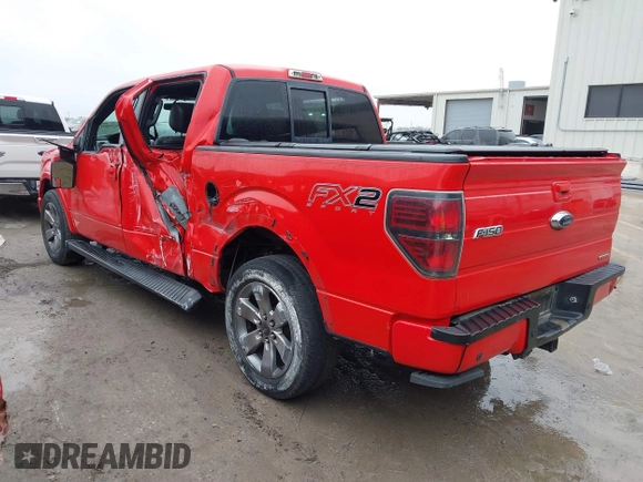 2012 Ford F-150 XL with VIN 1FTFW1CF6CKD73955, listed as a IAAI auction lot 41396812 with 209,176 mi miles. Bid and sale history available at carsss.com. Image 3.