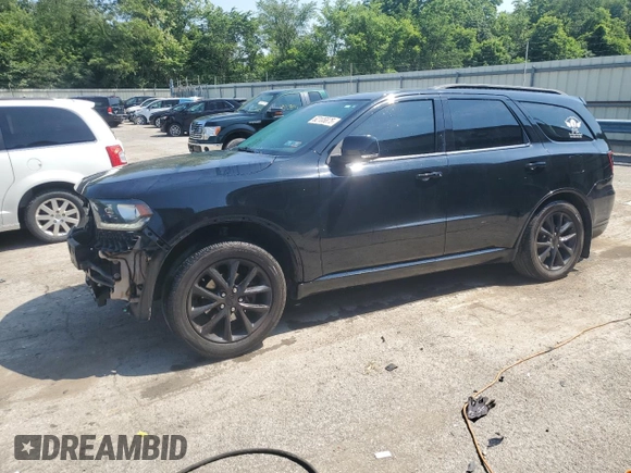 2017 Dodge Durango GT with VIN 1C4RDJDG6HC898560, listed as a Copart auction lot 62105875 with 94,425 mi miles and Salvage title. Bid and sale history available at DreamBid. Image 1.