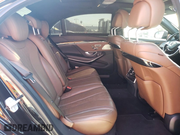 2017 Mercedes-Benz S 550e with VIN WDDUG6DBXHA289413, listed as a Copart auction lot 60136854 with 46,405 mi miles and Salvage Title. Bid and sale history available at DreamBid. Image 10.