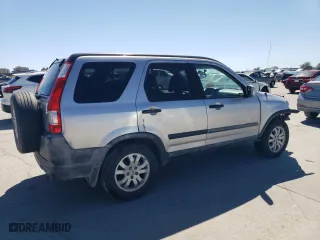 2006 Honda CR-V EX with VIN SHSRD78836U442594, listed as a Copart auction lot 46986675 with 150,195 mi miles and Salvage Title. Bid and sale history available at carsss.com. Image 3.