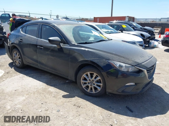 2014 Mazda 3 i Touring with VIN JM1BM1V79E1140025, listed as a IAAI auction lot 41861473 with 171,715 mi miles and . Bid and sale history available at DreamBid. Image 1.