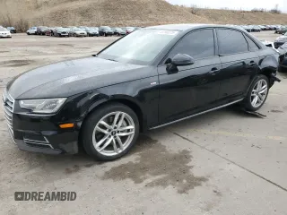 2017 Audi A4 Season of Audi Premium with VIN WAUDNAF4XHN043484, listed as a Copart auction lot 49296275 with 58,738 mi miles and Salvage Title. Bid and sale history available at carsss.com. Image 1.