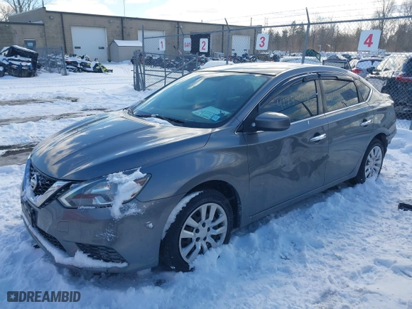 2016 Nissan Sentra SL with VIN 3N1AB7AP6GY282375, listed as a IAAI auction lot 41750092 with 146,437 mi miles. Bid and sale history available at carsss.com. Image 2.