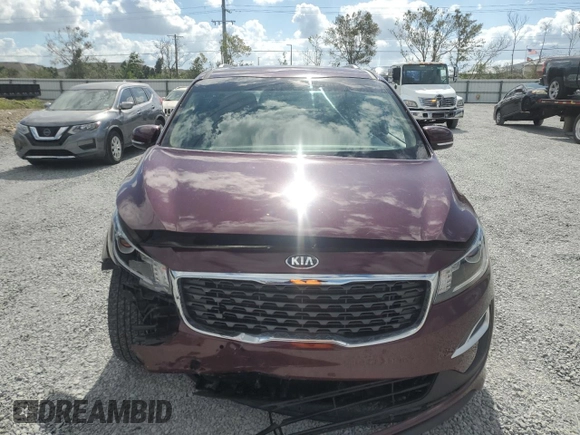 2020 Kia Sedona EX with VIN KNDMB5C11L6575173, listed as a Copart auction lot 80543714 with 34,436 mi miles and Non Repairable. Bid and sale history available at carsss.com. Image 5.
