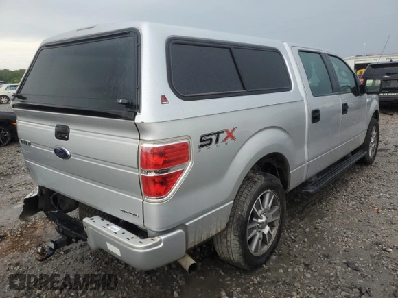 2014 Ford F-150 XL with VIN 1FTFW1CF3EKG56199, listed as a Copart auction lot 61046215 with 107,905 mi miles and Salvage title. Bid and sale history available at DreamBid. Image 3.