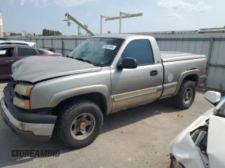 2003 Chevrolet Silverado 1500 LS with VIN 1GCEK14V23Z186300, listed as a Copart auction lot 65551504 with 271,566 mi miles and Salvage Title. Bid and sale history available at carsss.com. Image 1.