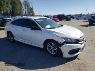 2017 Honda Civic Sedan EX-L with VIN 2HGFC1F78HH647864, listed as a Copart auction lot 48497645 with 185,849 mi miles and Clean Title. Bid and sale history available at carsss.com. Image 4.