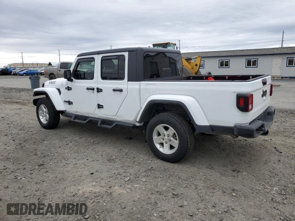 2022 Jeep Gladiator Texas Trail with VIN 1C6HJTAG3NL166183, listed as a Copart auction lot 51061295 with 20,112 mi miles and Salvage Title. Bid and sale history available at carsss.com. Image 2.
