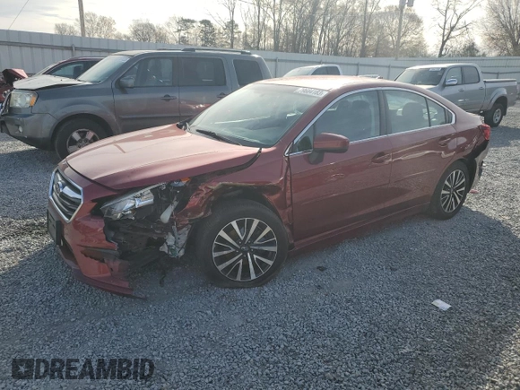 2018 Subaru Legacy Premium with VIN 4S3BNAC69J3032204, listed as a Copart auction lot 79684183 with 103,956 mi miles. Bid and sale history available at carsss.com. Image 1.