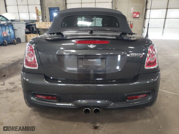 2013 MINI Cooper Roadster S with VIN WMWSY3C57DT593979, listed as a Copart auction lot 68924454 with NaN miles and Salvage Title. Bid and sale history available at carsss.com. Image 6.