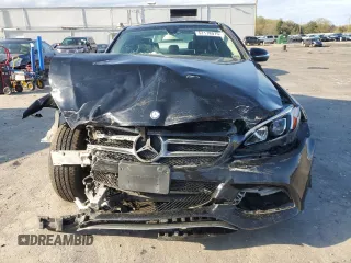 2015 Mercedes-Benz C-Class C 300 Luxury with VIN 55SWF4KB3FU048681, listed as a Copart auction lot 52178075 with 91,107 mi miles and Salvage Title. Bid and sale history available at carsss.com. Image 5.