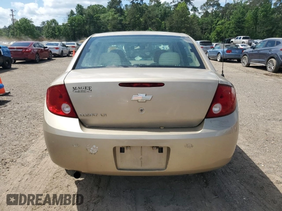2006 Chevrolet Cobalt LS with VIN 1G1AK55F867816116, listed as a Copart auction lot 54731395 with 189,330 mi miles and Salvage Title. Bid and sale history available at DreamBid. Image 6.