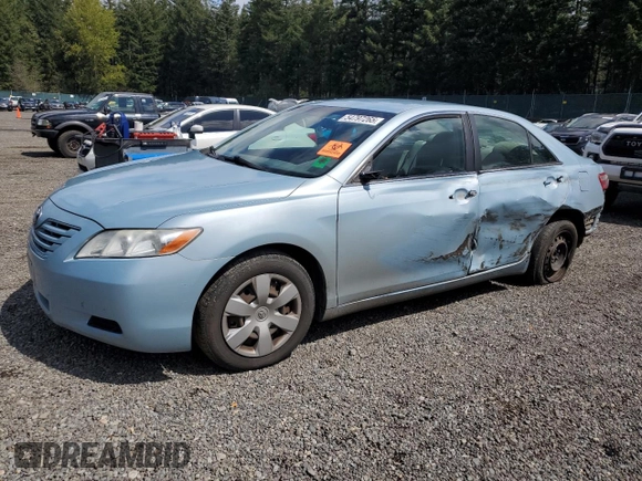 2007 Toyota Camry CE with VIN 4T1BE46K87U500352, listed as a Copart auction lot 54797265 with 172,765 mi miles and Salvage Title. Bid and sale history available at DreamBid. Image 1.