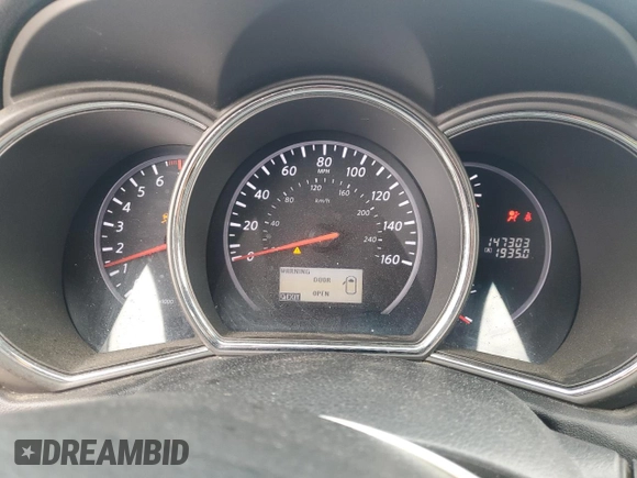 2012 Nissan Murano SV with VIN JN8AZ1MW8CW200466, listed as a Copart auction lot 50579075 with 147,303 mi miles and Salvage Title. Bid and sale history available at DreamBid. Image 9.