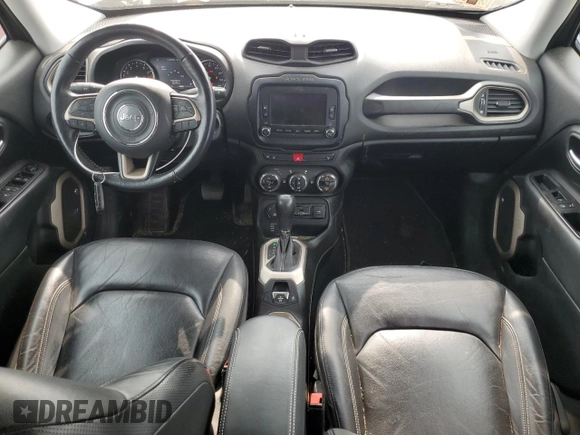 2017 Jeep Renegade Limited z VIN ZACCJBDB0HPF80051, wystawiony jako Copart lot #59008765 z przebiegiem 32 376 mil mil oraz Szkoda całkowita • Salvage title. Historia ofert i sprzedaży dostępna na DreamBid. Obrazek 8.