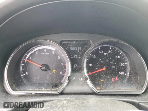 2016 Nissan Versa SV with VIN 3N1CN7AP3GL885930, listed as a Copart auction lot 46919535 with 166,539 mi miles and Non Repairable. Bid and sale history available at DreamBid. Image 9.