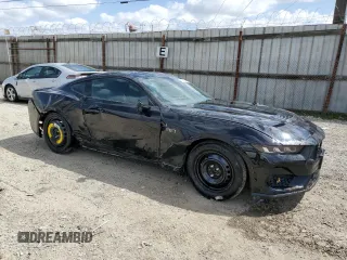 2024 Ford Mustang GT with VIN 1FA6P8CF7R5428738, listed as a Copart auction lot 51792455 with 11,295 mi miles and Salvage Title. Bid and sale history available at carsss.com. Image 4.