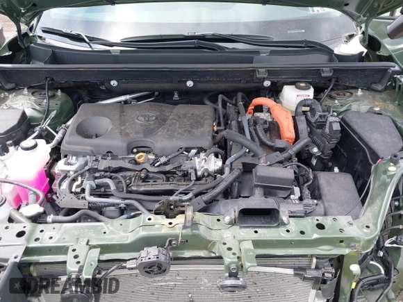 2024 Toyota RAV4 Hybrid LE with VIN 2T3UWRFV4RW219138, listed as a IAAI auction lot 42268211 with 12,423 mi miles and . Bid and sale history available at DreamBid. Image 10.