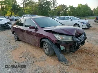 2014 Honda Accord LX with VIN 1HGCR2F31EA125026, listed as a Copart auction lot 52490515 with Not Provided miles and Salvage Title. Bid and sale history available at DreamBid. Image 11.