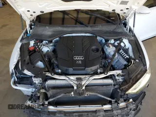 2021 Audi A8 with VIN WAU8DAF88MN007648, listed as a Copart auction lot 81269924 with 32,844 mi miles and Salvage Title. Bid and sale history available at carsss.com. Image 12.