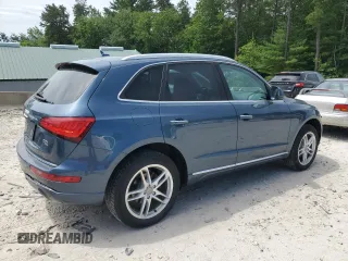 2015 Audi Q5 Premium Plus with VIN WA1LFAFP9FA014627, listed as a Copart auction lot 62729125 with 115,606 mi miles and Clean title. Bid and sale history available at DreamBid. Image 3.