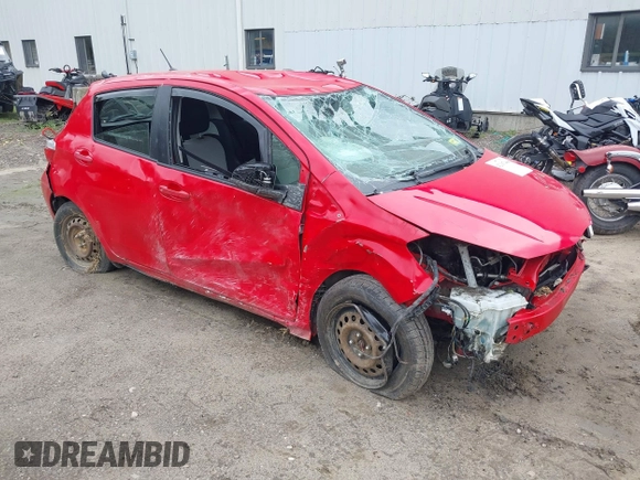 2012 Toyota Yaris L with VIN JTDKTUD32CD513940, listed as a IAAI auction lot 42167466 with 108,407 mi miles and . Bid and sale history available at DreamBid. Image 1.