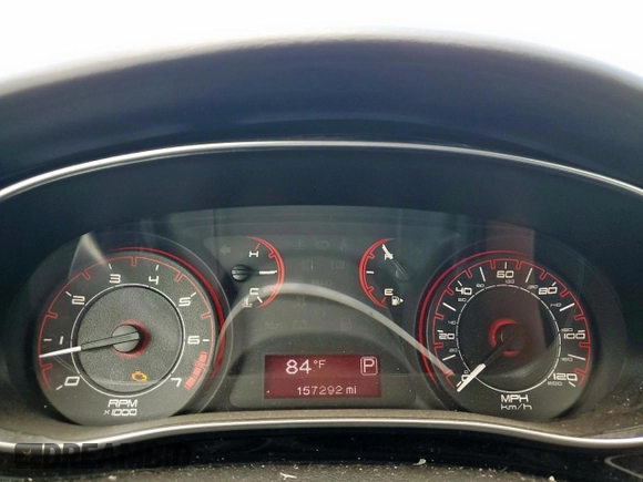 2013 Dodge Dart SXT with VIN 1C3CDFBA4DD289395, listed as a Copart auction lot 60328145 with 157,292 mi miles and Salvage title. Bid and sale history available at DreamBid. Image 9.